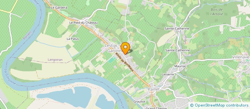 localisation de l'entreprise MIWA  LESTIAC-SUR-GARONNE