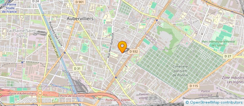 localisation de l'entreprise MIWARMAYO à AUBERVILLIERS
