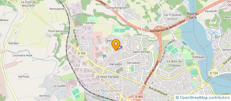 localisation de l'entreprise MIWIE  LORIENT