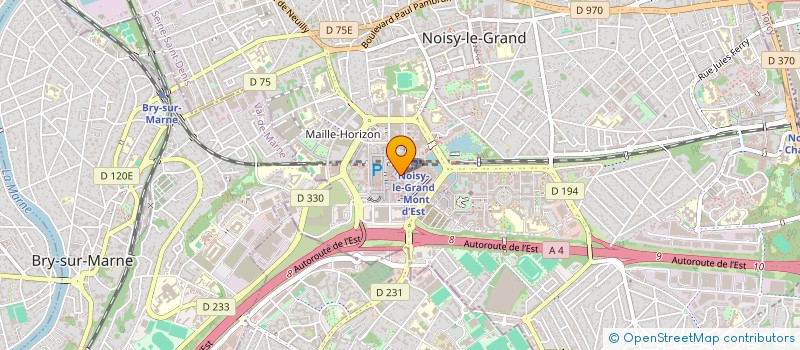 localisation de l'entreprise MIX à NOISY-LE-GRAND
