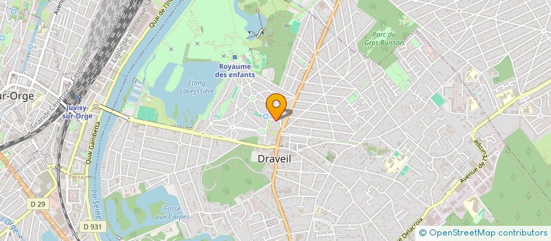 localisation de l'entreprise MIX AND LOVE à DRAVEIL