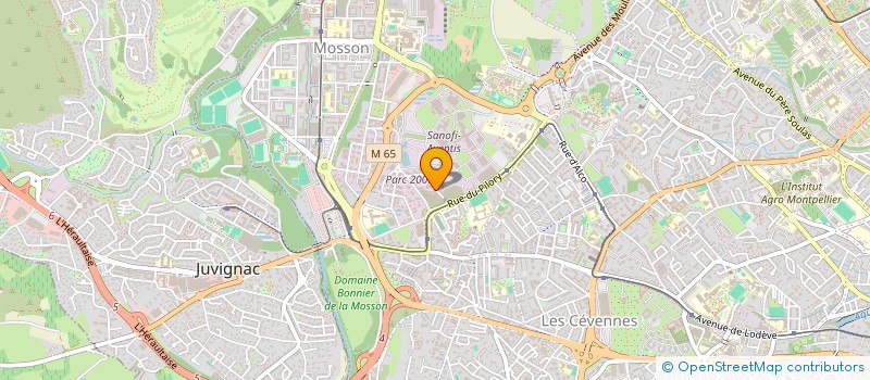 localisation de l'entreprise MIX BOT à MONTPELLIER