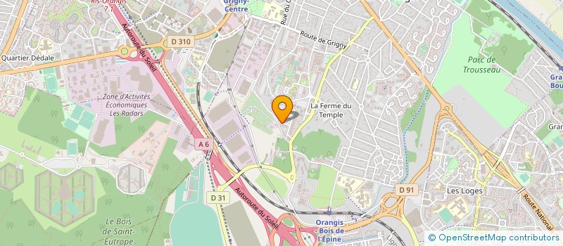 localisation de l'entreprise MIX CARAIBES à RIS-ORANGIS