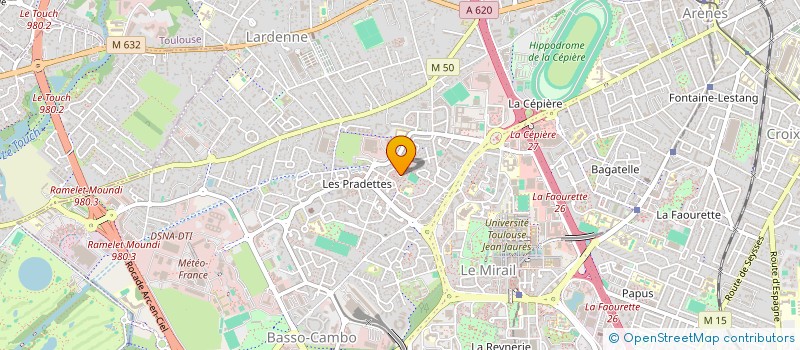 localisation de l'entreprise MIX CITE 31  TOULOUSE