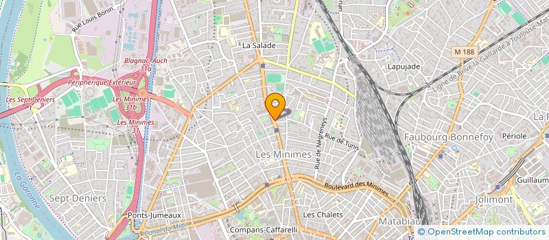 localisation de l'entreprise MIX CONCEPT à TOULOUSE