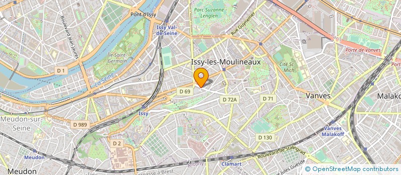 localisation de l'entreprise MIX IN THE CITY à ISSY-LES-MOULINEAUX