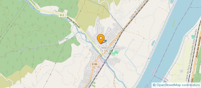 localisation de l'entreprise MIX'IT  MEYSSE