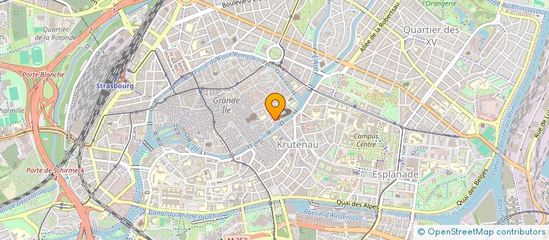 localisation de l'entreprise MIX ITEMS à STRASBOURG