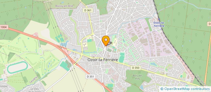 localisation de l'entreprise MIX MAX  OZOIR-LA-FERRIERE