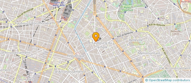 localisation de l'entreprise MIX UP à PARIS