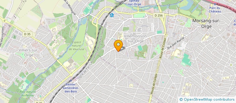 localisation de l'entreprise MIX UP ASSOCIATION à VILLEMOISSON-SUR-ORGE