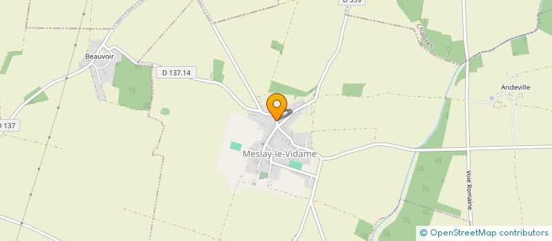localisation de l'entreprise MIXA à MESLAY-LE-VIDAME