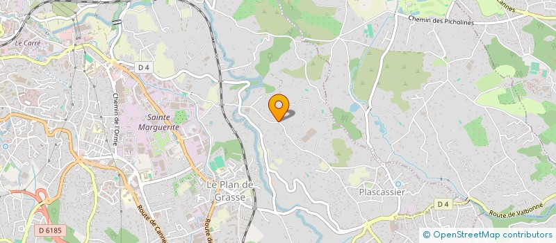 localisation de l'entreprise MIXAGE à GRASSE