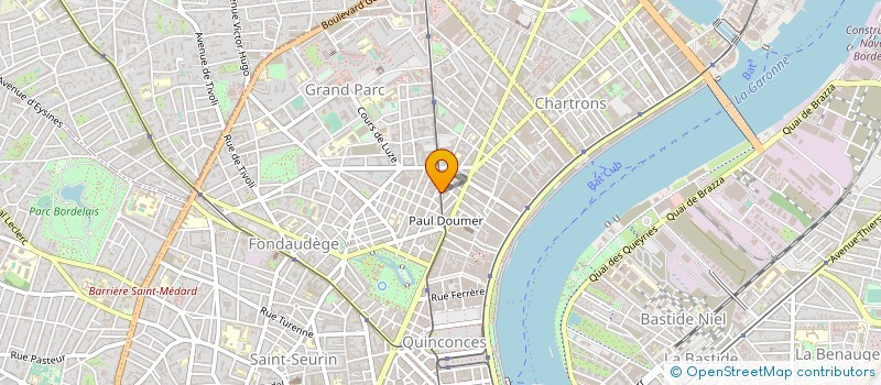 localisation de l'entreprise MIXCITE  BORDEAUX