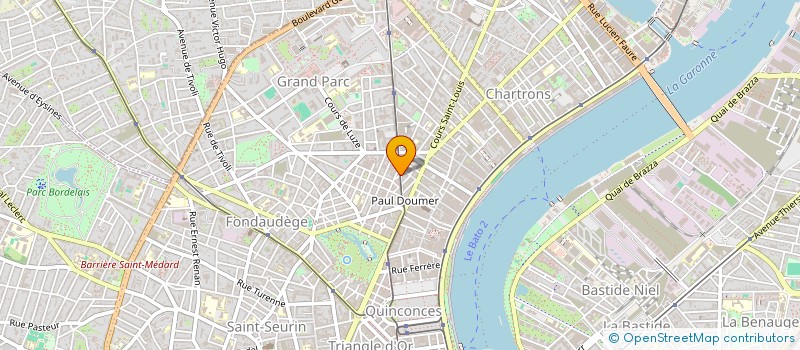 localisation de l'entreprise MIXCITE ATLANTIQUE SUD PROMOTION  BORDEAUX