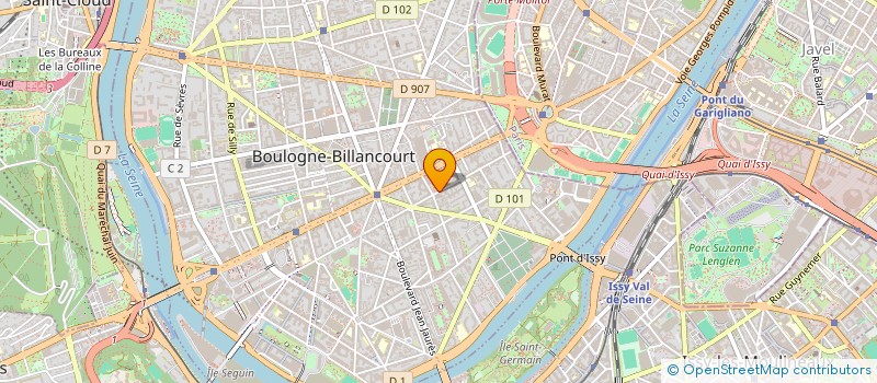 localisation de l'entreprise MIXDATA à BOULOGNE-BILLANCOURT