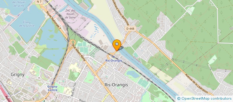 localisation de l'entreprise MIXDU SUD à RIS-ORANGIS