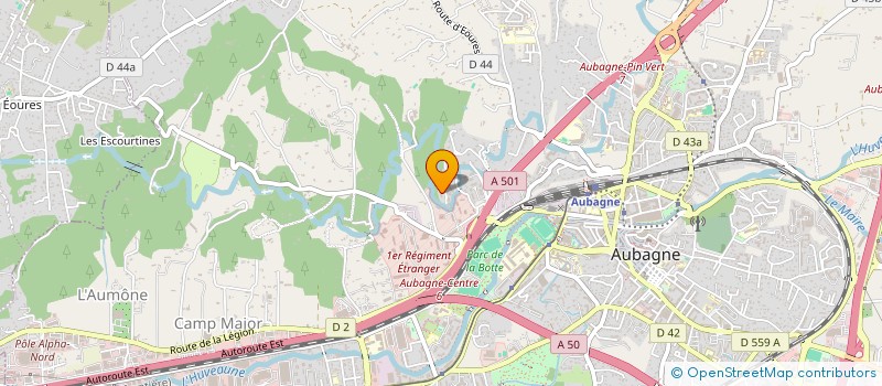 localisation de l'entreprise MIXED DEFENSE & COMBAT ACADEMY  AUBAGNE