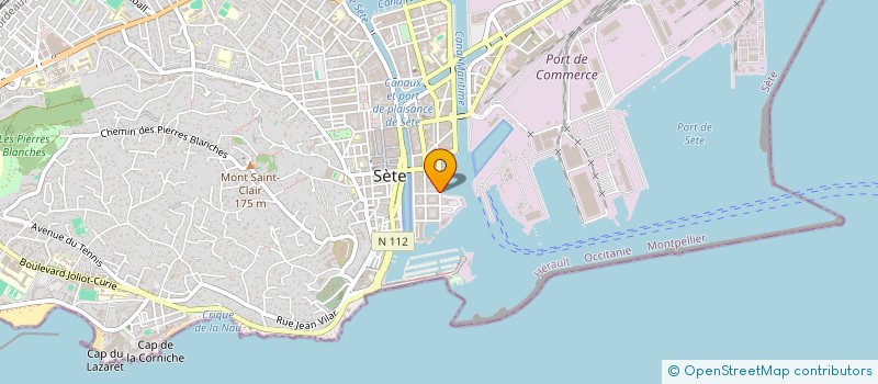 localisation de l'entreprise MIXIS à SETE