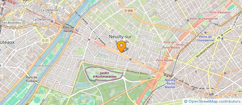 localisation de l'entreprise MIXODYSSEE à NEUILLY-SUR-SEINE
