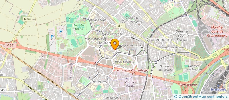 localisation de l'entreprise MIXSAGE à STRASBOURG