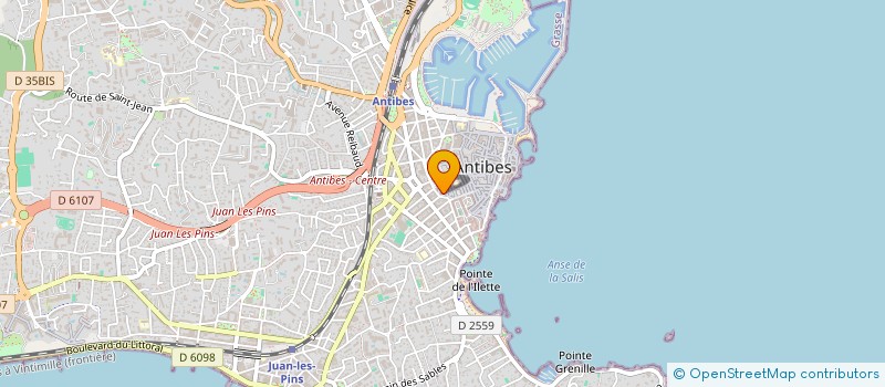 localisation de l'entreprise MIXT'IN à ANTIBES