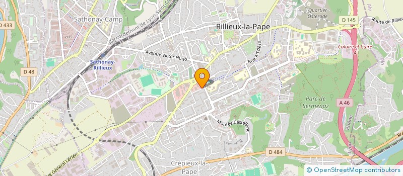 localisation de l'entreprise MIXTE 2K  RILLIEUX-LA-PAPE