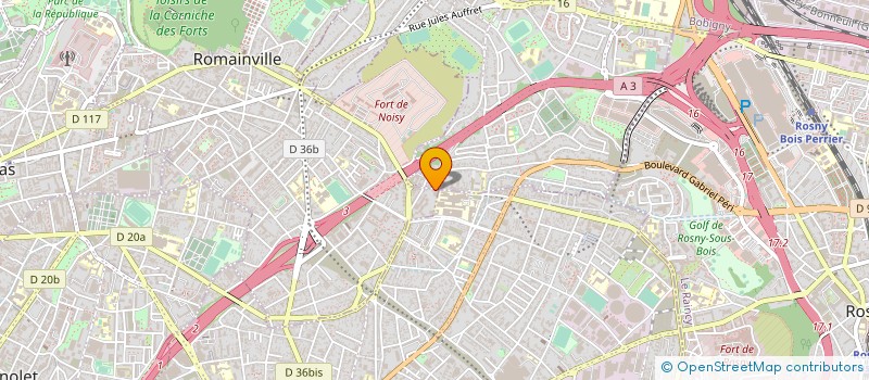 localisation de l'entreprise MIXTE RENOVATION à ROMAINVILLE