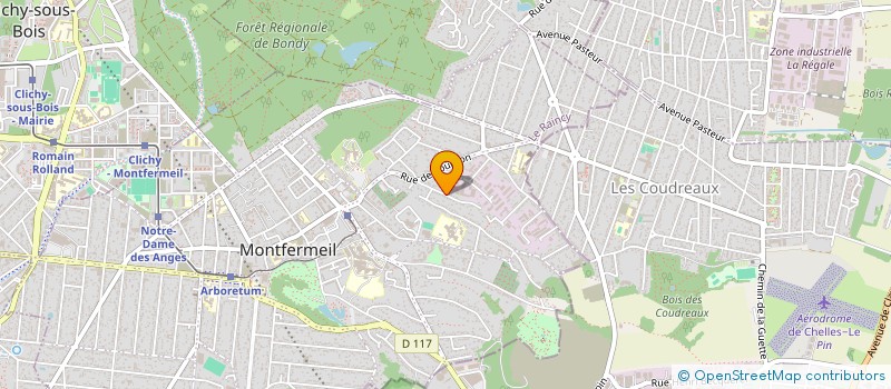 localisation de l'entreprise MIXY à MONTFERMEIL
