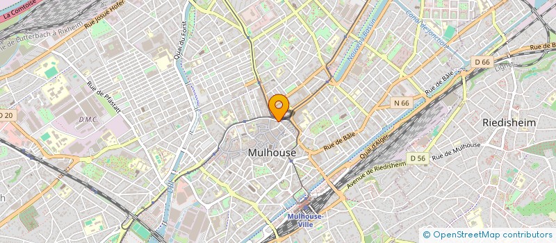 localisation de l'entreprise MIYA SARL  MULHOUSE