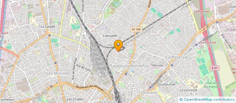 localisation de l'entreprise MIYA SERVICES à TOULOUSE
