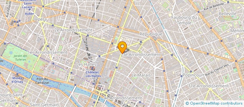 localisation de l'entreprise MIYAM à PARIS