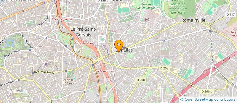 localisation de l'entreprise MIYAM LILAS à LES LILAS