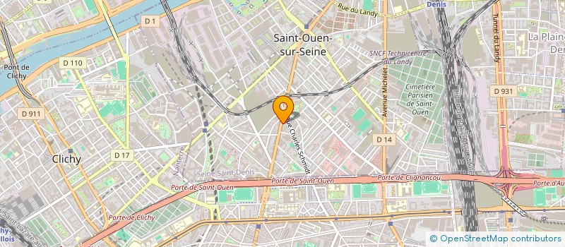 localisation de l'entreprise MIYAR DUPRE RAFAE à SAINT-OUEN-SUR-SEINE