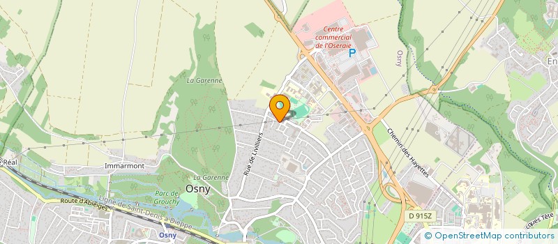 localisation de l'entreprise MIYARA AYURVEDA PARIS  OSNY