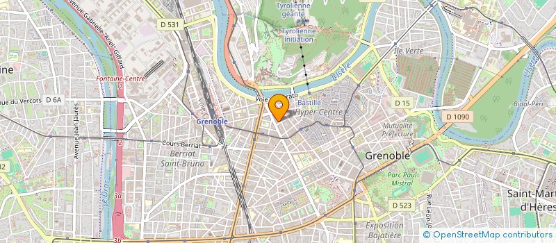 localisation de l'entreprise MIYENGUE à GRENOBLE