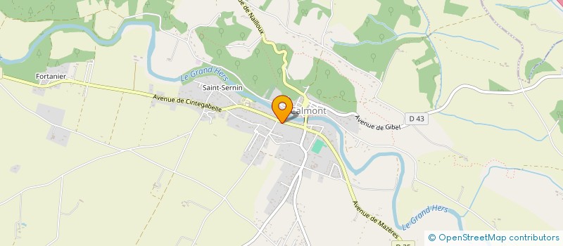 localisation de l'entreprise MIYOGA  CALMONT