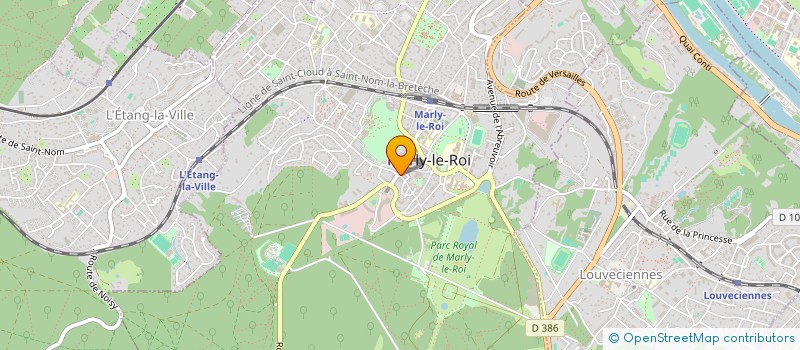 localisation de l'entreprise MIYUKI  MARLY-LE-ROI