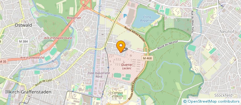 localisation de l'entreprise MIYUKI  ILLKIRCH-GRAFFENSTADEN