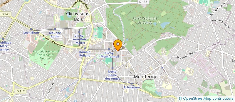localisation de l'entreprise MIZ à MONTFERMEIL