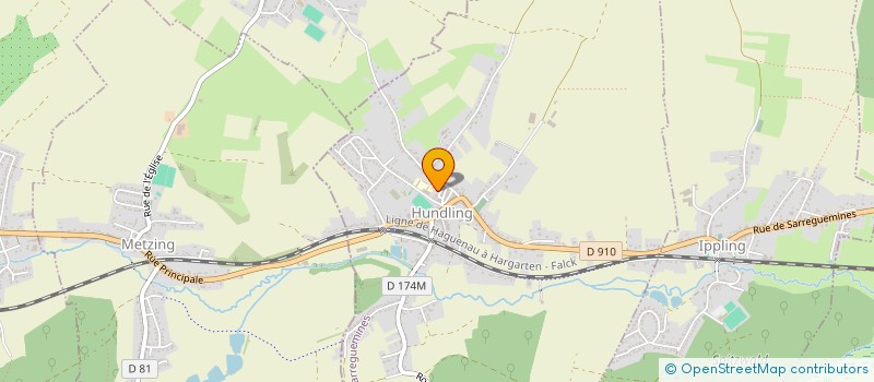 localisation de l'entreprise MIZ-CASH 4  HUNDLING