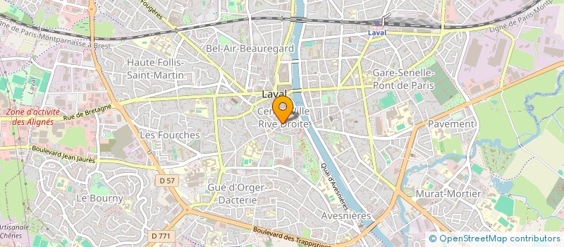 localisation de l'entreprise MIZA MIZA à LAVAL