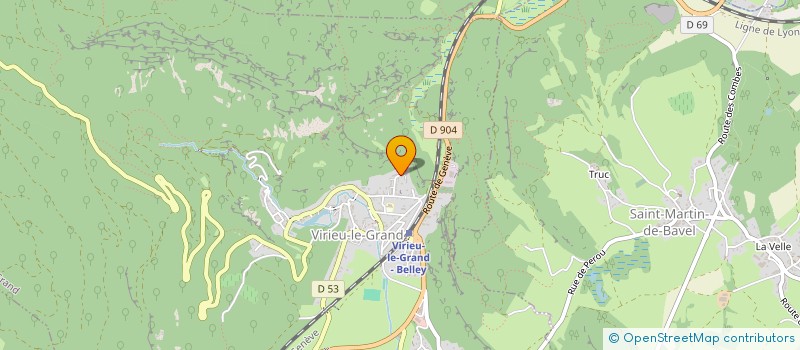 localisation de l'entreprise MIZAKI  VIRIEU-LE-GRAND