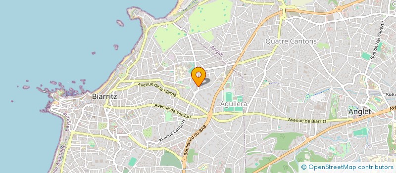 localisation de l'entreprise MIZARBEL à BIARRITZ