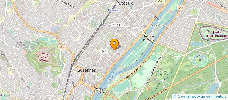 localisation de l'entreprise MIZAS CONSULTING à SURESNES