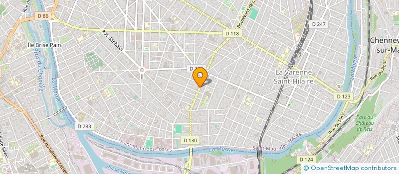 localisation de l'entreprise MIZELE FOCH à SAINT-MAUR-DES-FOSSES