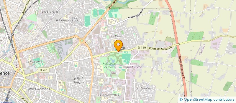 localisation de l'entreprise MIZERECORD  VALENCE