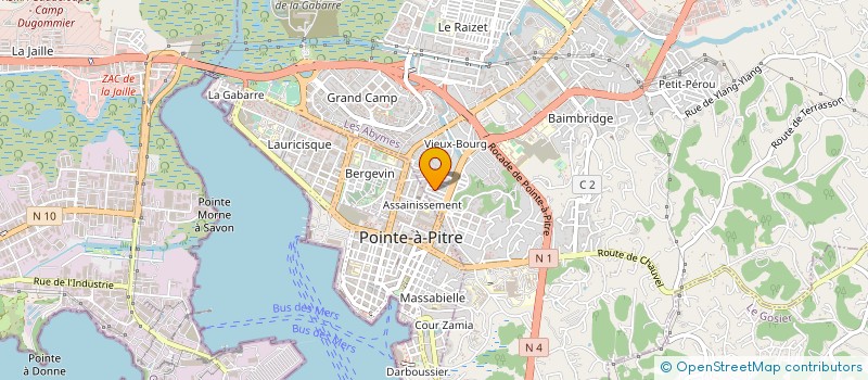 localisation de l'entreprise MIZIK'AW à LES ABYMES