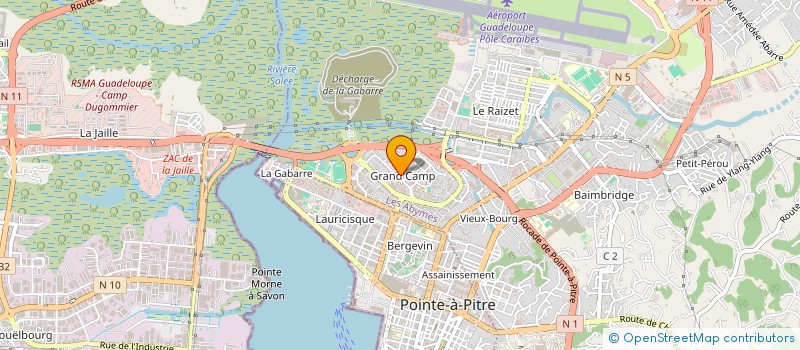 localisation de l'entreprise MIZIK PEYI à LES ABYMES