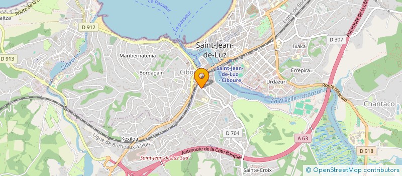 localisation de l'entreprise MIZOLA à CIBOURE